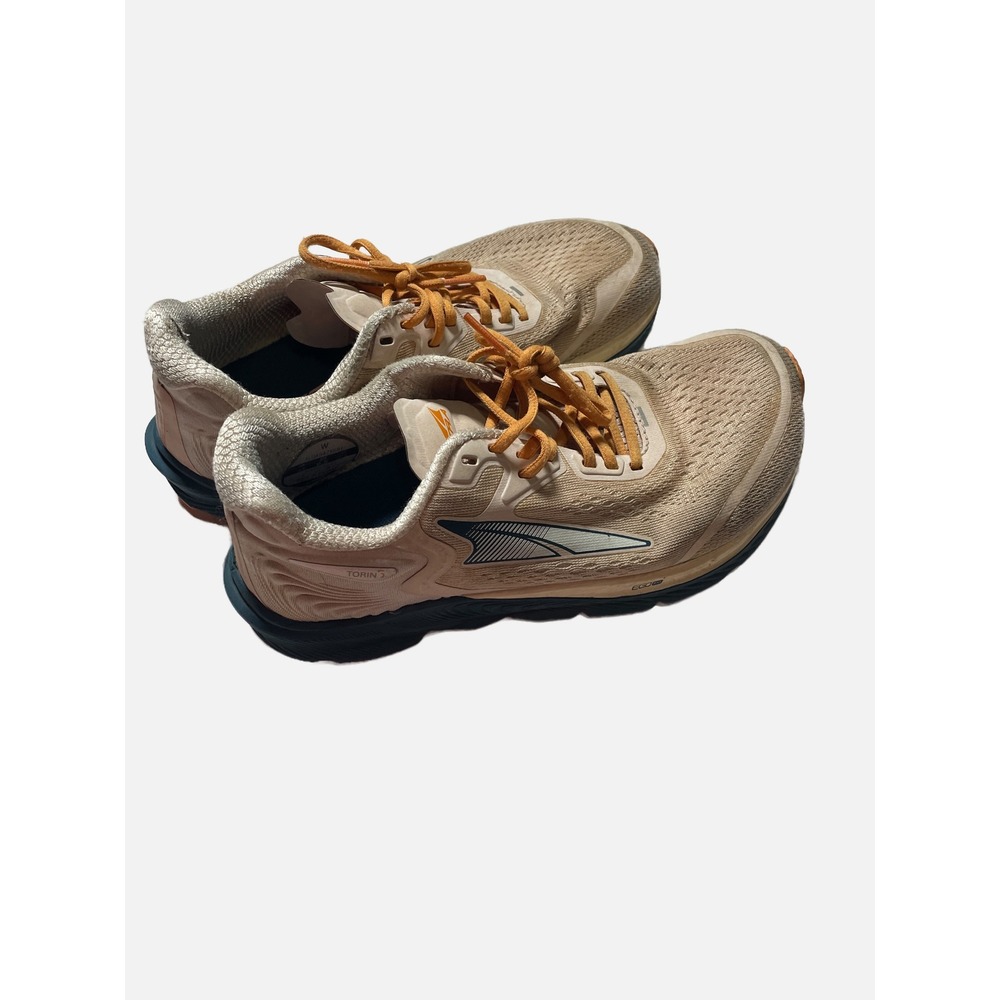 Altra Torin 5 Running Shoes Women 6.5 Tan Orange Mesh Sneakers AL0A547X681